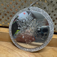 
              Silver Ornament Gift Tag
            