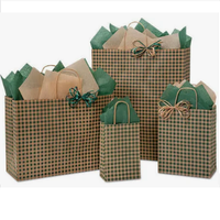 Hunter Gingham Check Gift Bag (4 Sizes)