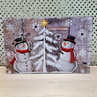 Snowman LED Block Decor (6 Styles)