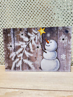 
              Snowman LED Block Decor (6 Styles)
            