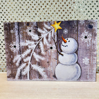 Snowman LED Block Decor (6 Styles)