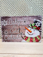 
              Snowman LED Block Decor (6 Styles)
            