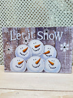 
              Snowman LED Block Decor (6 Styles)
            