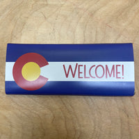 Welcome Chocolate Bar - CO Flag