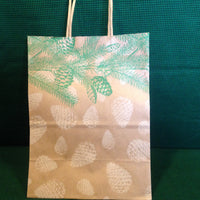 Pine Cone Small Gift Bag