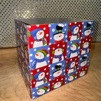 Snowmen Basket Box - SMALL ONLY