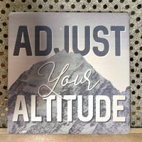 Adjust Your Altitude Sandstone Coaster