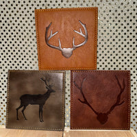 
              Deer Faux Leather Coaster (3 Styles)
            