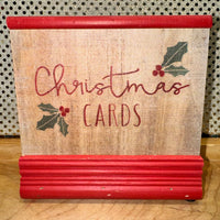 
              Christmas Card Holder (2 Colors)
            