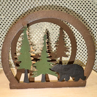 Mountain Bear Napkin Holder