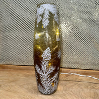 
              Ombre Lighted Crackle Tall Vase
            