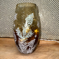 
              Ombre Crackle Glass Jar
            