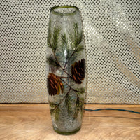 
              Pine Cones Lighted Vase
            