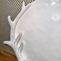 
              Antler Oval Platter - Ivory
            