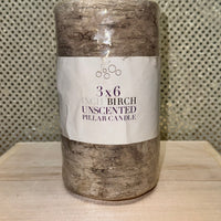 
              Birch Pillar Candle (3 varieties)
            