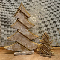 
              Christmas Tree - Gold Painted (2 Sizes)
            