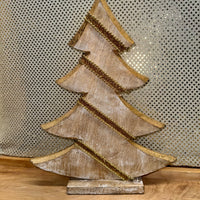 
              Christmas Tree - Gold Painted (2 Sizes)
            