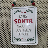 
              Funny Christmas Metal Sign (4 Styles)
            