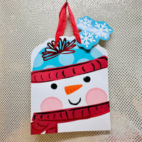 Snowman & Snowflakes Gift Bag