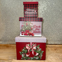 
              Deck the Hall Nested Boxes S/3
            