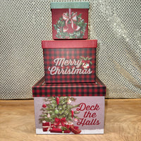 
              Deck the Hall Nested Boxes S/3
            