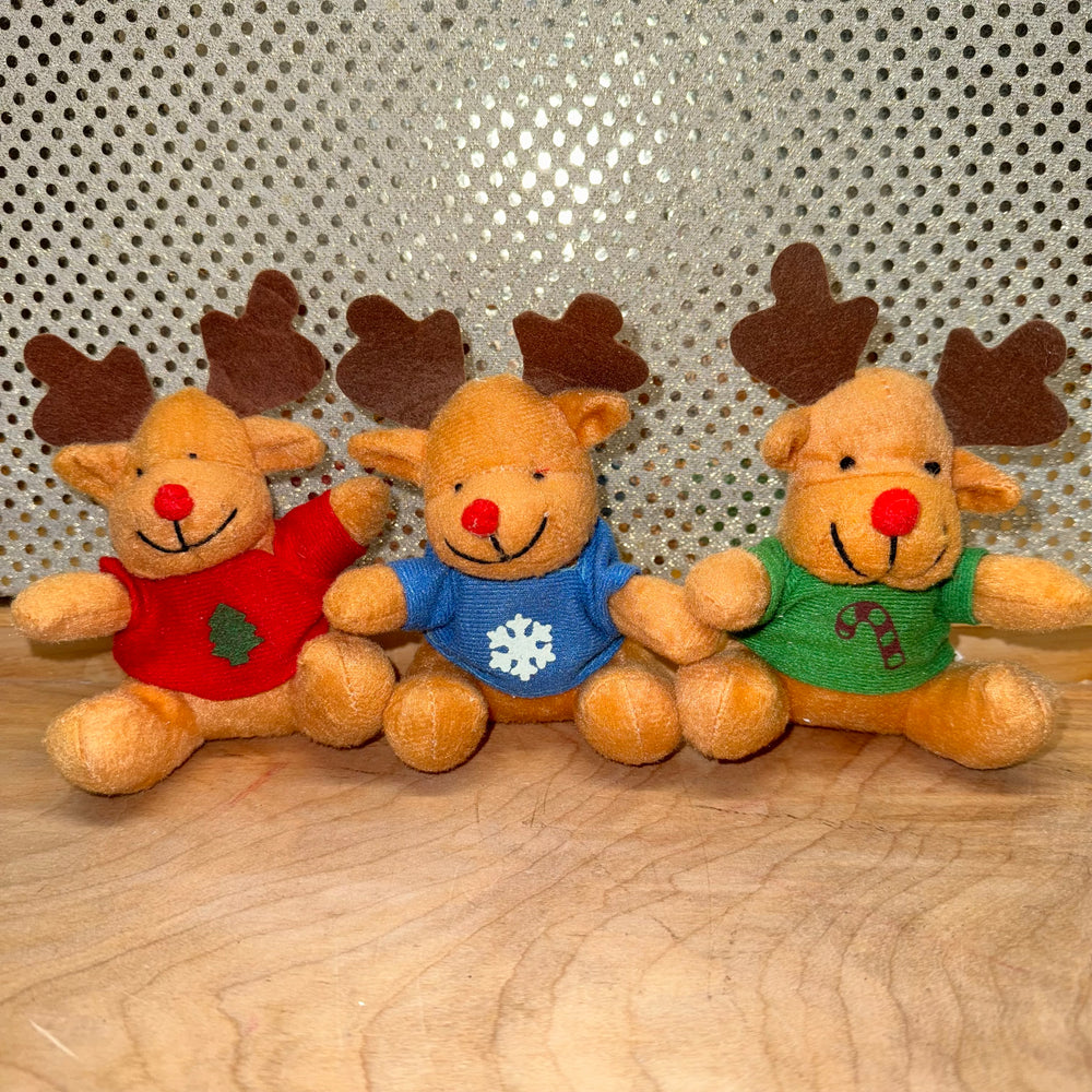 Holiday Plush Reindeer