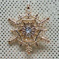 
              Gold Snowflake Ornament (2 Styles)
            