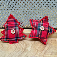 
              Plaid Stick-on Gift Topper (2 Styles)
            