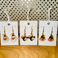 
              Christmas Character Pierced Earrings (3 Styles)
            