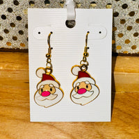 
              Christmas Character Pierced Earrings (3 Styles)
            