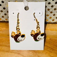 
              Christmas Character Pierced Earrings (3 Styles)
            