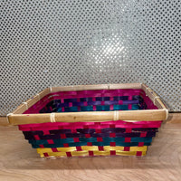 Woven Colorful Easter Tray