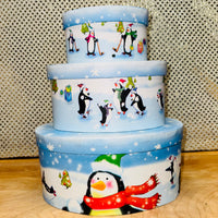 Penguin Nested Boxes/set of 3