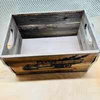 
              Christmas Tree Farm Crate  (3 sizes)
            