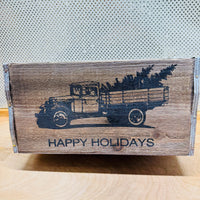 
              Christmas Tree Farm Crate  (3 sizes)
            