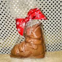 
              Milk or Dark Chocolate Ski Boot (clear)
            