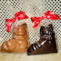 
              Milk or Dark Chocolate Ski Boot (clear)
            