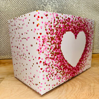 
              Valentine's Day Confetti Heart Box - L
            