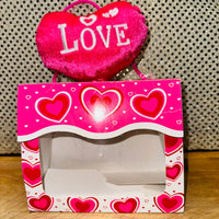 
              Valentine Window Box w/Plush Heart
            