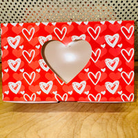 
              Chocolate Hearts Window Box L
            