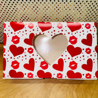 
              Chocolate Hearts Window Box L
            