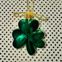 St Patrick's Day Shamrock Ornament