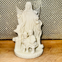 
              Porcelain Angel Figurine with 2 Children
            