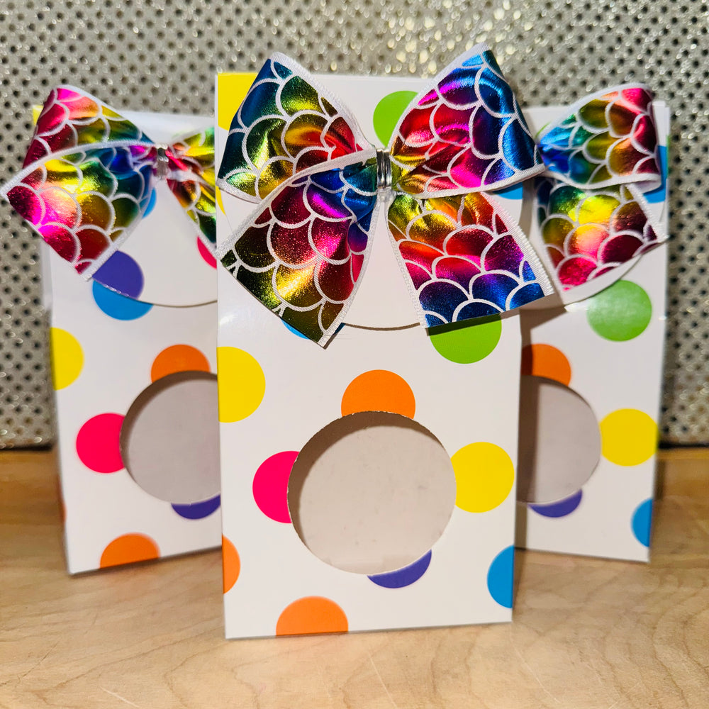 Colorful Dot Window Box