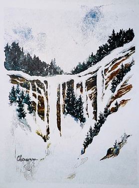 Charmayne's Originals - Frozen Waterfall