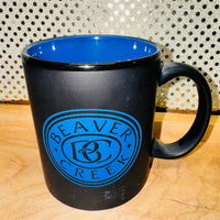 Beaver Creek Black Mug with Lime or Blue