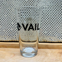 Vail Pint Glass -  Black Block Lettering