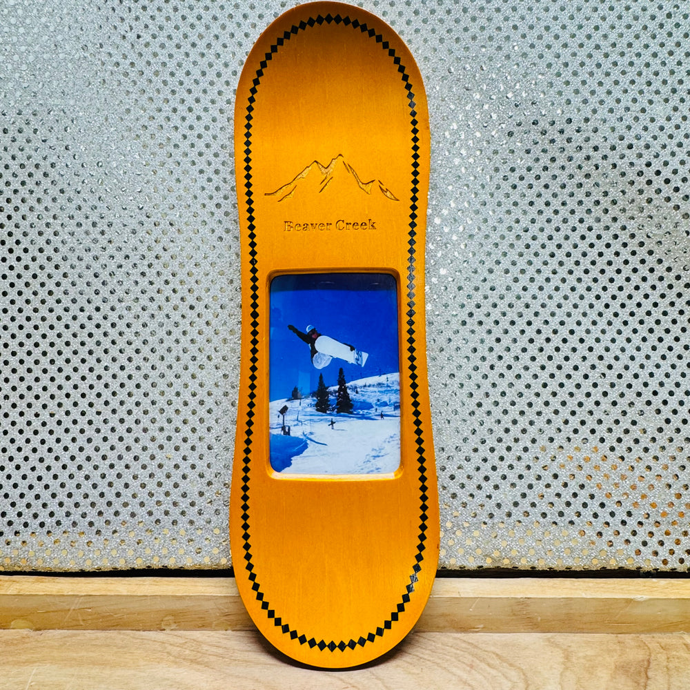 Snowboard Photo Frame Vail Beaver Creek