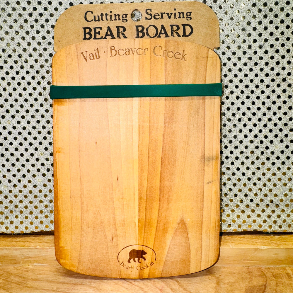 Wood Cutting Board Vail Beaver Creek
