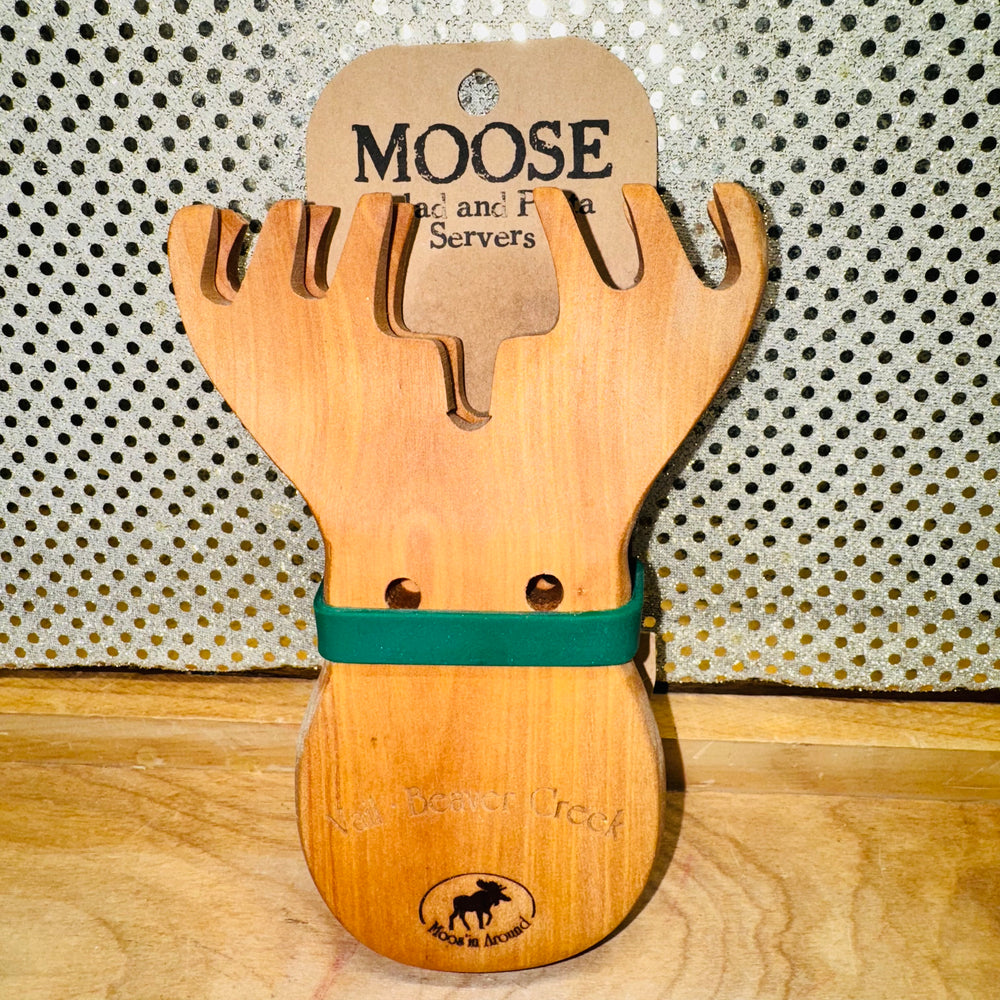 Wood Pasta or Salad Server Vail Beaver Creek